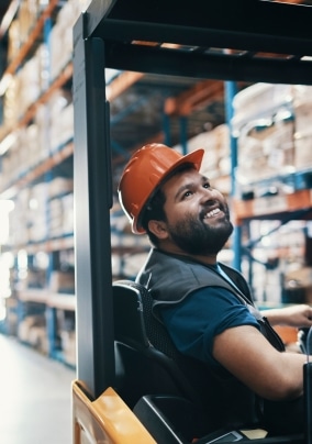 Worker in Warehouse