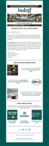 Marketing Example - MH Newsletter