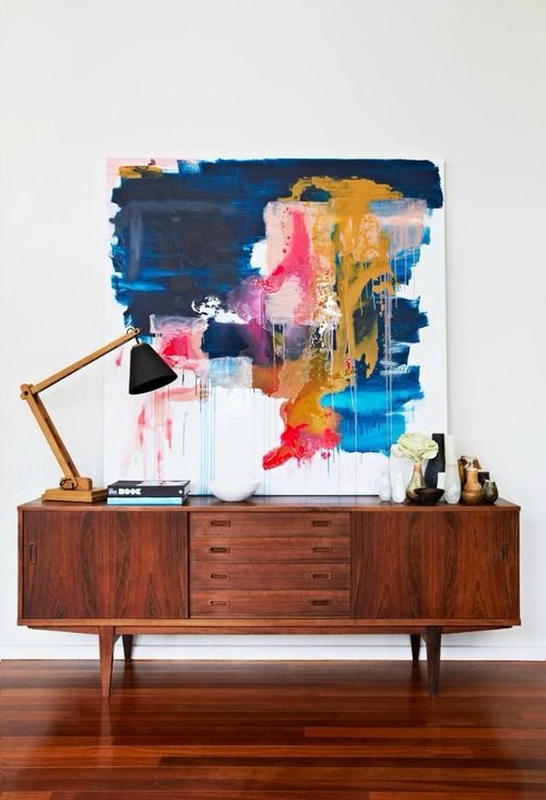 Colorful Painting as Statement Piece