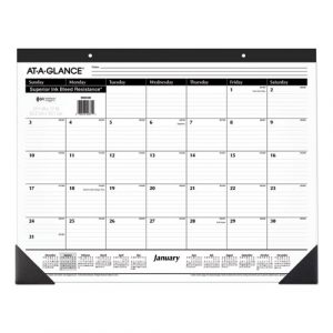 At-A-Glance Desk Calendar